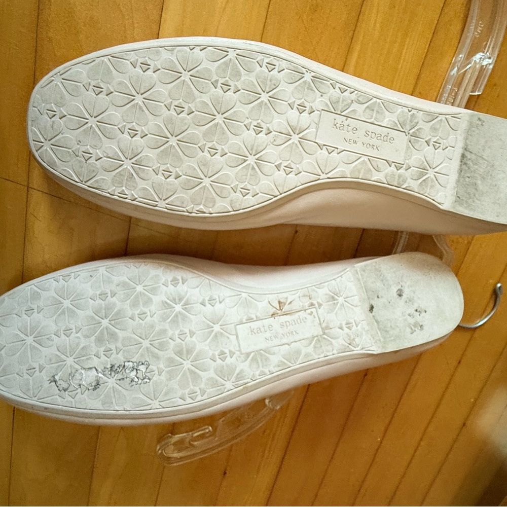 Kate Spade Women's Light Pink Ballet Flats - Picture 2 of 2